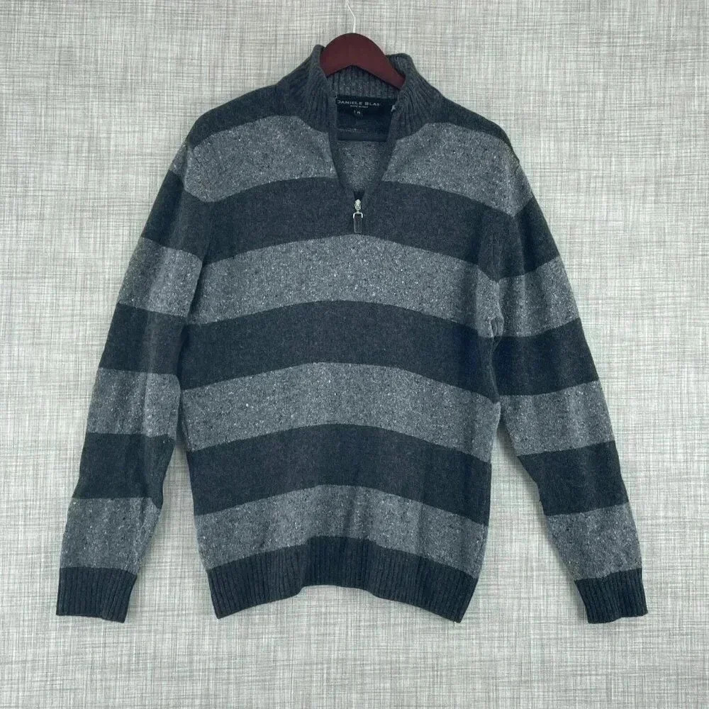 Daniele Blasi Sweater Pullover Mens M wool blend 3829